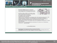 Tablet Screenshot of neuropraxis-rostock.de